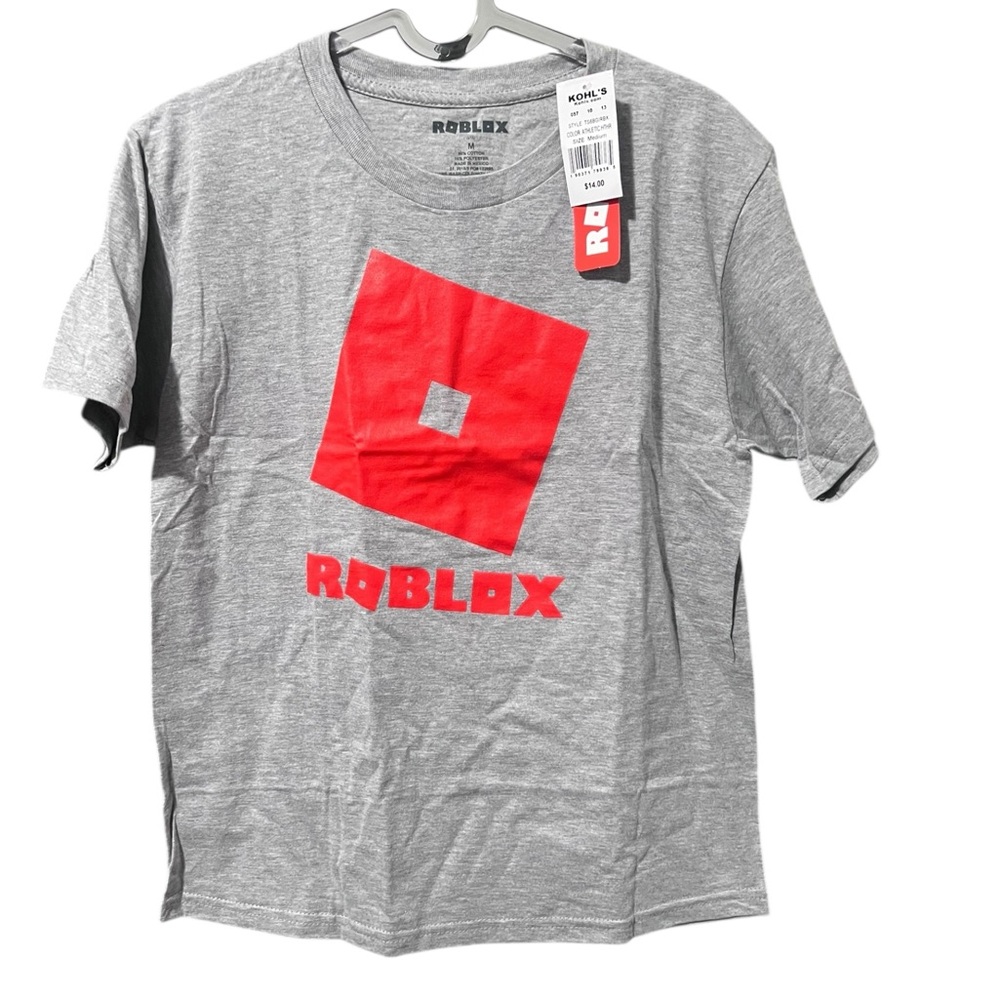 Roblox Gray Short Sleeve Tee Juniors